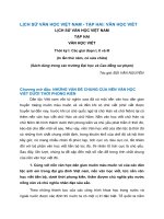 LỊCH SỬ VĂN HỌC VIỆT NAM - TẬP HAI VĂN HỌC VIẾT