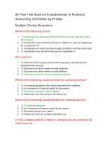 90 free test bank for fundamentals of financial accounting 3rd edition by phillips