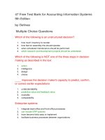 47 free test bank for accounting information systems 9th edition