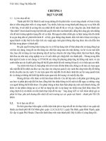 Ứng dụng GIS và viễn thám để đánh giá sự phân bố thực phủ ảnh hưởng đến nhiệt độ môi trường tại các quận nội thành   TP hồ chí minh  