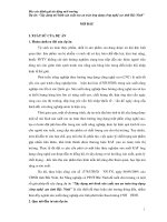 Đánh giá tác động môi trường mô hình sản xuất rau an toàn