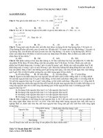 Tuyển tập một số bài toán ứng dụng thực tiễn