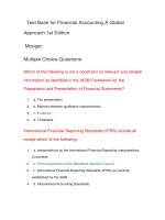 Test bank for financial accounting a global approach 1st edition 