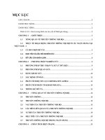 Thực trạng truyền thông nội bộ tại ngân hàng anz việt nam và giải pháp kiến nghị