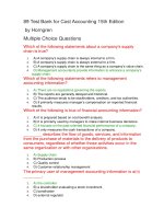 89 test bank for cost accounting 15th edition