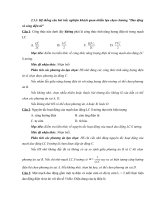 TRẮC NGHIỆM dao động và sóng điện từ có hướng dẫn giải