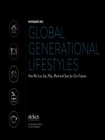 Global generational lifestyles report FINAL