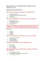 68 test bank for fundamentals of taxation 2015 