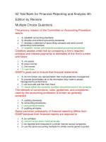 52 test bank for financial reporting and analysis 4th
