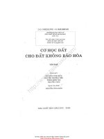 Cơ học đất cho đất không bão hòa tập 2 (NXB giáo dục 2000)   nguyễn công mẫn, 394 trang 01