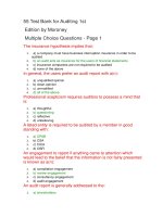 55 test bank for auditing 1st