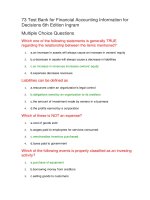 73 test bank for financial accounting information for decisions 6th edition ingram 