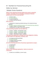 81  test bank for financial accounting 4th