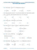 Tích phân hạn chế máy tính cầm tay