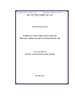 Nghiên cứu phát triển chăn nuôi lợn theo quy trình VietGAHP tại thành phố Hà Nội (LA tiến sĩ)