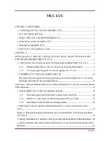 Hoạt động tín dụng đối với doanh nghiệp nhỏ và vừa của donga bank – chi nhánh đinh tiên hoàng 