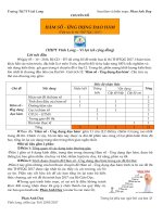 Chuyên đề hàm số và ứng dụng của đạo hàm