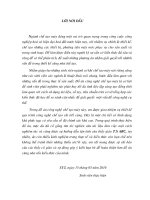 Đồ Án Chế Tạo Máy Quy Trình Gia Công Càng Quay