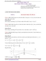 Bài toán thực tế và bài toán tối ưu min - max