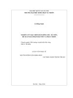 Nghiên cứu đặc điểm đầm Đông Hồ - Hà Tiên , đề xuất giải pháp bảo tồn và phát triển