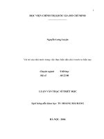 Luận Văn Vai Trò Của Nhà Nước Trong Việc Thực Hiện Dân Chủ Ở Nước Ta Hiện Nay