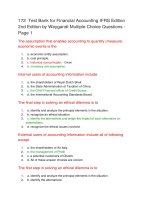 172  test bank for financial accounting IFRS edition 2nd edition