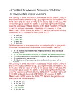 45 test bank for advanced accounting 12th edition 