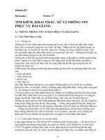 Tự học bồi dưỡng thưỡng xuyên Module 17 đến 20