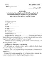 Bản kiểm điểm nghị quyết trung ương 4 khóa XII