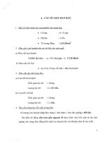 Tính toán thiết kế kho chứa Lưu huỳnh rắn