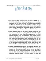 Báo cáo thực tập  kiến tập công ty thực phẩm COLUSAMILIKET