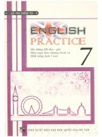 English 7 practice Bài tập tiếng Anh 7