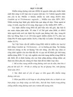 Nghiên cứu thực trạng nhiễm ký sinh trùng đường sinh sản ở phụ nữ độ tuổi 18 - 49 đã có chồng tại thị xã Quảng Yên tỉnh Quảng Ninh và hiệu quả điều trị