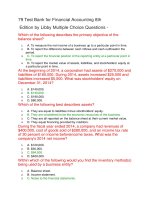 79 test bank for financial accounting 8th
