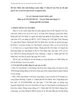 Phân tích 1 vụ án chia thừa kế