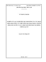 nghiên cứu sạt lở bờ sông do ảnh hưởng của các hoạt động khai thác cát trên sông hậu đoạn đi qua thành phố long xuyên và lựa chọn giải pháp bảo vệ, phòng chống sạt lở 