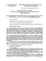 Các giải pháp nâng cao công tác giải quyết thủ tục hành chính, thực hiện cơ chế một cửa liên thông 
