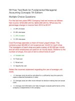 59 free test bank for fundamental managerial accounting concepts 7th editiom