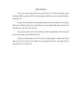 Mức độ ảnh hưởng của những khía cạnh thẻ điểm cân bằng đến hiệu quả hoạt động ở các doanh nghiệp sản xuất tại miền nam việt nam 