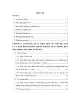 Đề xuất biện pháp dạy trẻ mẫu giáo 5   6 tuổi định hướng trong không gian thông qua hoạt động giáo dục thể chất 