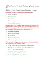 122 test bank for financial accounting fundamentals 4th