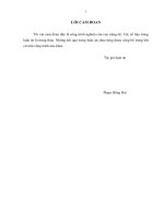 Nghiên cứu quản trị chi phí kinh doanh theo quá trình hoạt động (ABCM) trong các doanh nghiệp chế biến gỗ Việt Nam