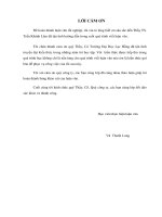 Đánh giá các nhân tố tác động đến công tác tổ chức kế toán tại các doanh nghiệp thương mại nhỏ và vừa ở tp  hồ chí minh 