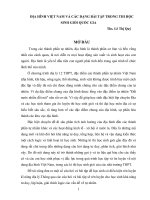 chuyên đề địa hình việt nam và các dạng bài tập trong thi học sinh giỏi quốc gia môn lí 