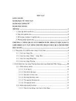 Nghiên cứu, đánh giá hiện trạng chất lượng nước sông thương đoạn chảy qua thành phố bắc giang và đề xuất các biện pháp quản lý 