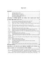 giải pháp nâng cao chất lượng tư vấn giám sát công trình “tòa nhà kinh đô 