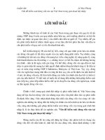 luận văn thạc sĩ Vấn đề kiểm soát dòng vốn vào tại Việt Nam trong giai đoạn hội nhập
