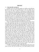 dự thảo Luận án Tiến sĩ Sinh học Nghiên cứu sự rửa trôi Asen trong nước ngầm tại đồng bằng Sông Hồng