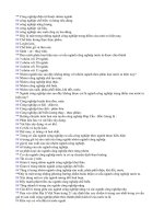 ĐIA LÍ NGÀNH CÔNG NGHIỆP