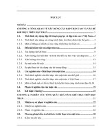 nghiên cứu khả năng khí thực và giải pháp phòng khí thực trên đập tràn cao, áp dụng cho đập tràn thủy điện xekaman 1 